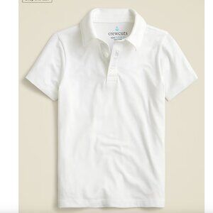 Crewcuts Kids' short-sleeve performance polo shirt j crew size Small 6-7